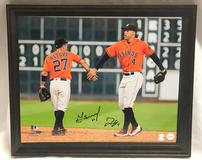 Jose Altuve & George Springer Houston Astros Photo 202//160